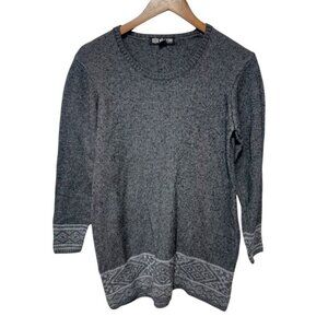 Sherpa Adventure Gear Gray Wool Sweater Size XL